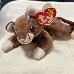 Pounce the cat Beanie Baby